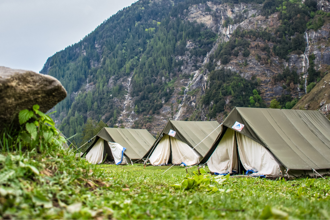 Pitch Your Tent with God