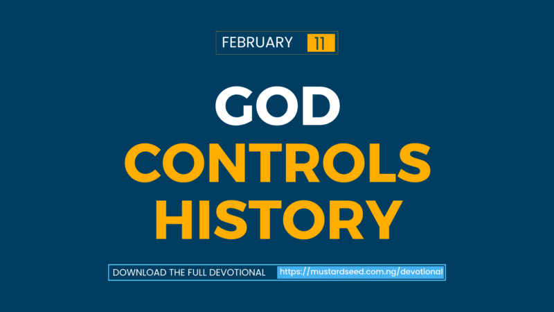 God Controls History