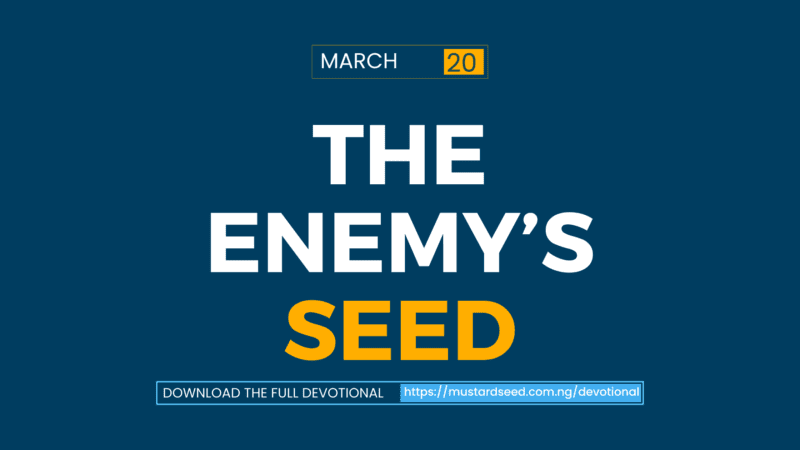 The Enemy’s Seed