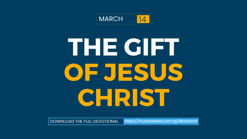 The Gift of Jesus Christ