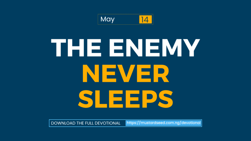 The Enemy Never Sleeps