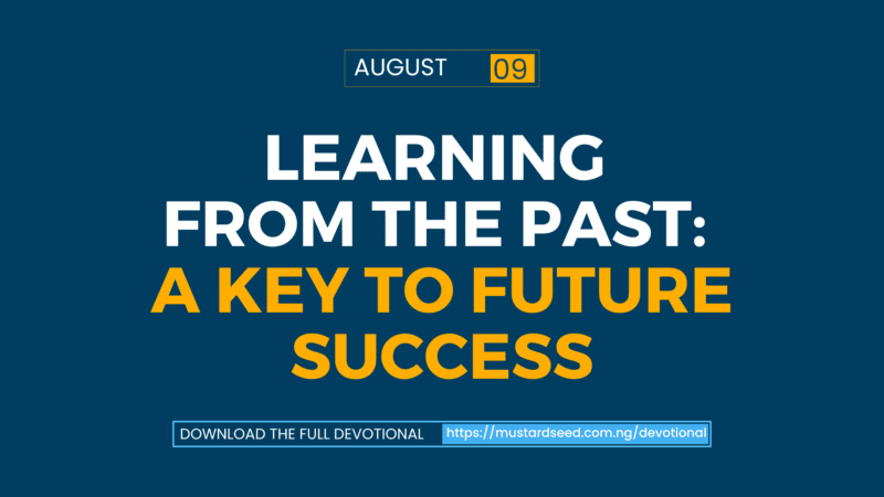 Learning from the Past: A Key to Future Success