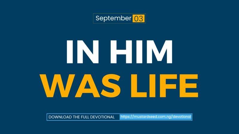 In Him Was Life