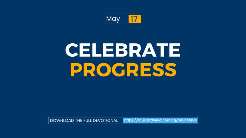 Celebrate Progress