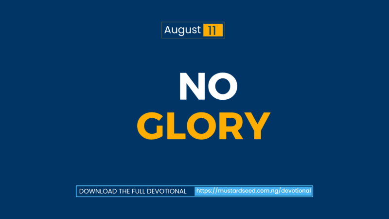 No Glory