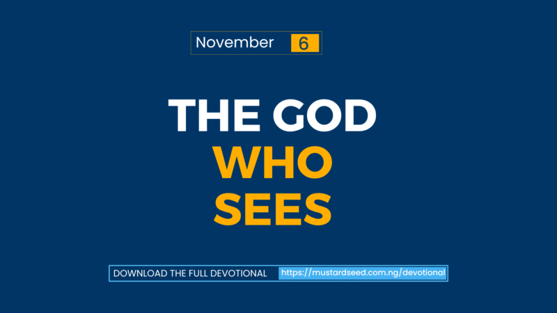 The God Who Sees