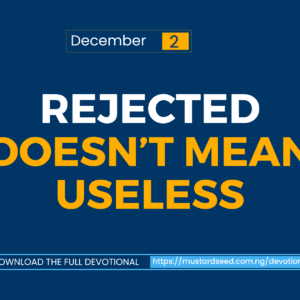 Rejected Doesn’t Mean Useless