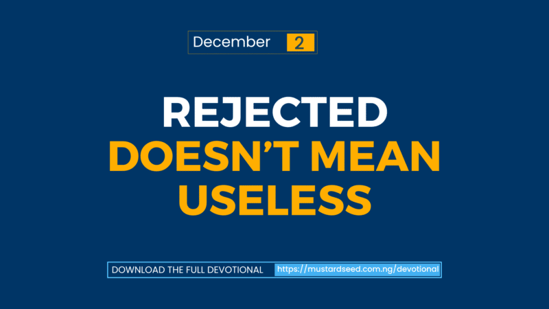 Rejected Doesn’t Mean Useless