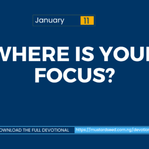 Where Is Your Focus?