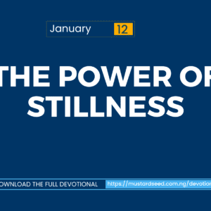 The Power of Stillness