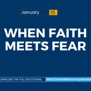 When Faith Meets Fear