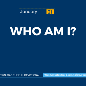 Who Am I?