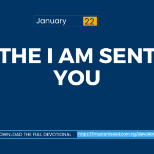 The I AM Sent You