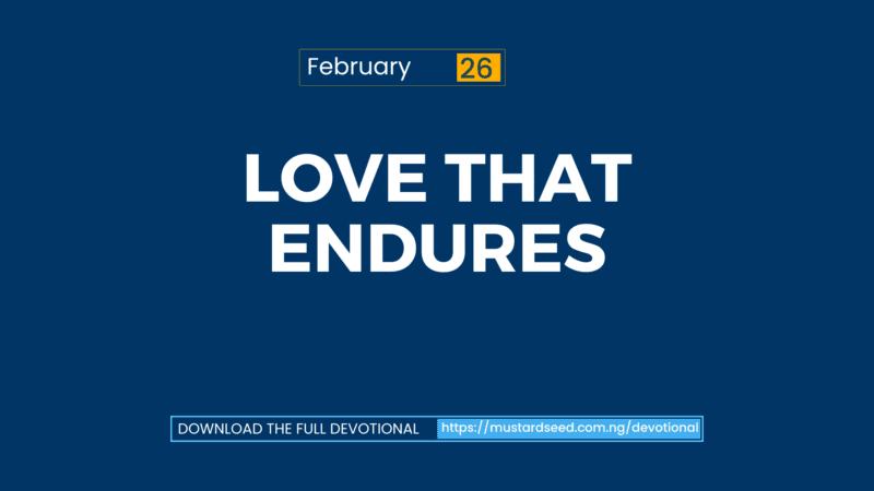 Love That Endures
