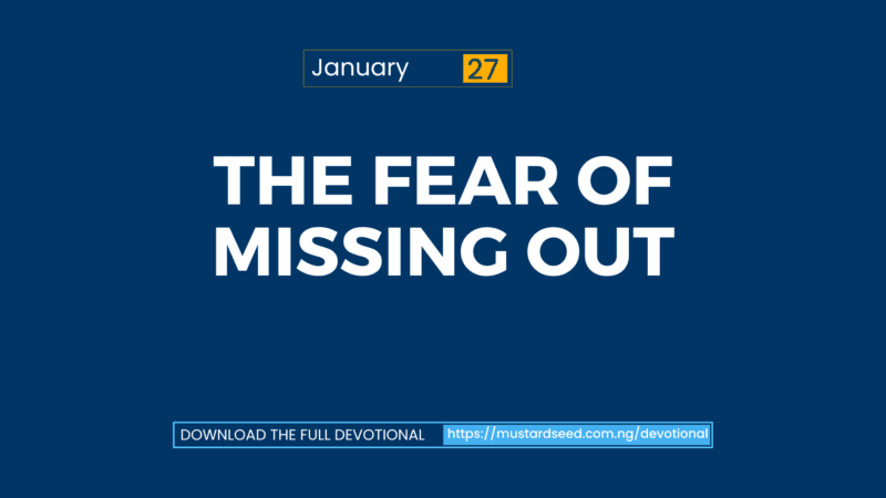 The Fear of Missing Out