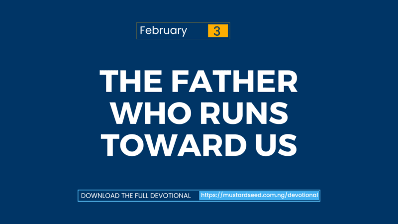  The Father Who Runs Toward Us