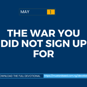 The War You Did Not Sign Up For
