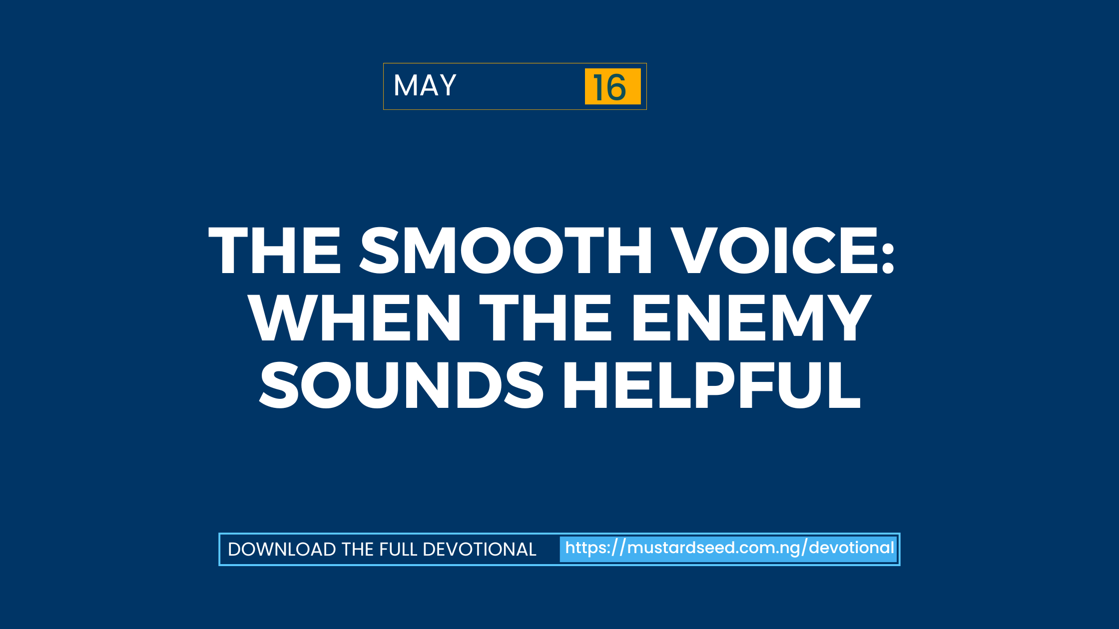 The Smooth Voice: When the Enemy Sounds Helpful