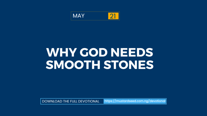Why God Needs Smooth Stones