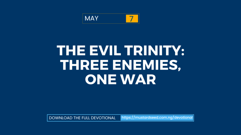 The Evil Trinity: Three Enemies, One War