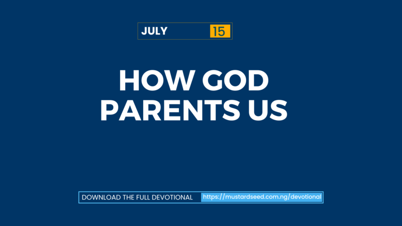 How God Parents Us