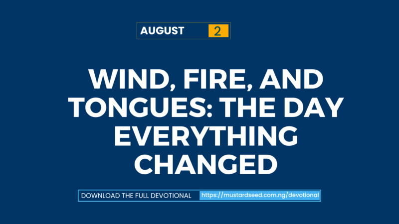 Wind, Fire, and Tongues: The Day Everything Changed