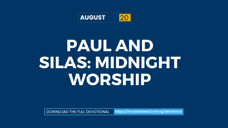 Paul and Silas: Midnight Worship