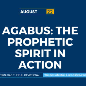 Agabus: The Prophetic Spirit in Action