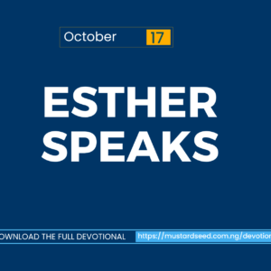 Esther Speaks