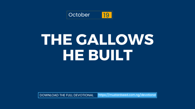 The Gallows He Built