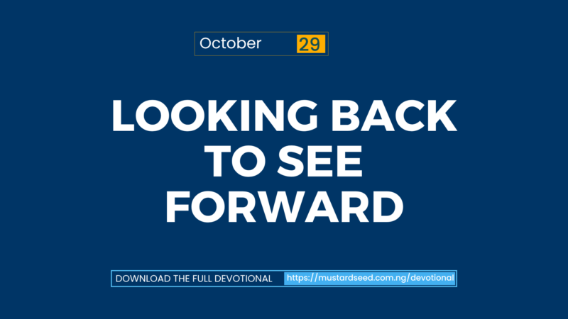 Looking Back to See Forward