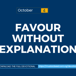 Favour Without Explanation