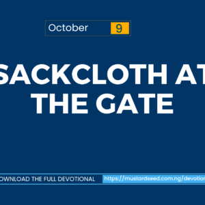 Sackcloth at the Gate
